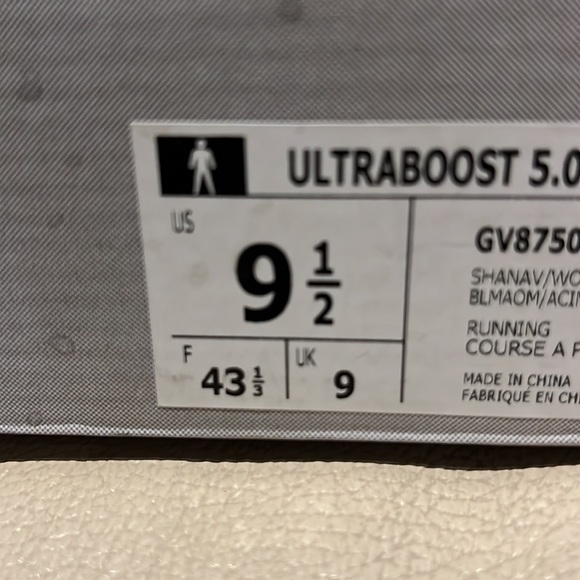 ULTRABOOST 5.0 DNA SHOES Sz 9.5 - Picture 9 of 9